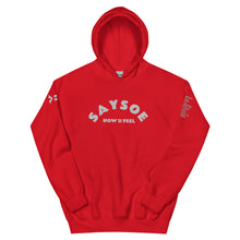 Load image into Gallery viewer, SaySoe DETERMINATION Front & Back REFLECTIVE Hoodie