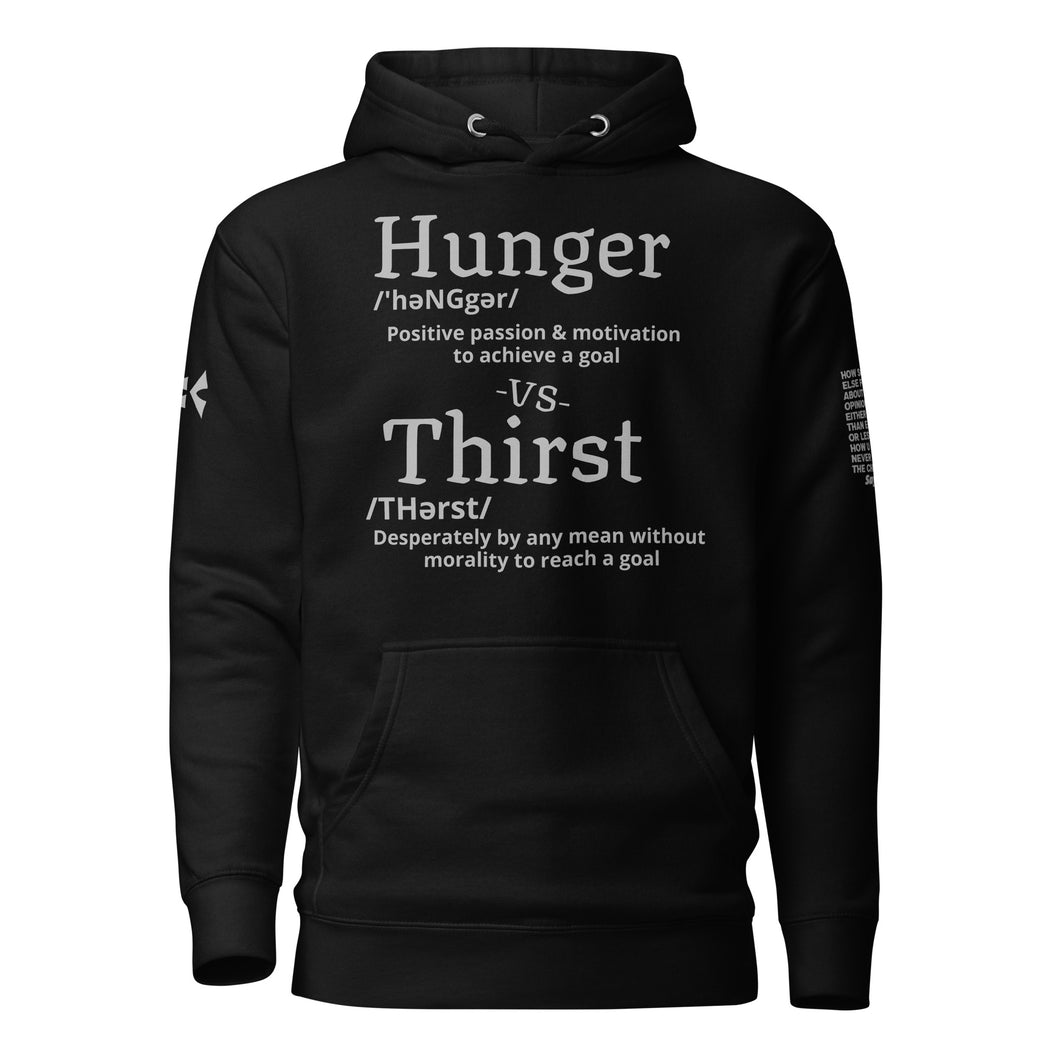 Hunger vs Thirst Reflective Hoodie