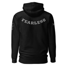 Load image into Gallery viewer, SaySoe/FEARLESS Front &amp; Back REFLECTIVE Hoodie
