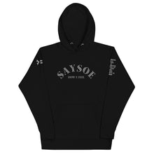 Load image into Gallery viewer, Front &amp; Back SaySoe/FOCUSED Reflective Hoodie
