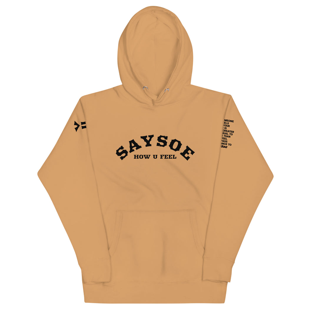 SaySoe/FEARLESS Front & Back REFLECTIVE Hoodie