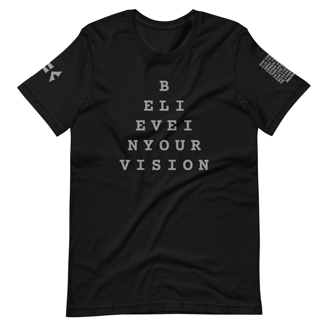 Believe In Your Vision REFLECTIVE T-Shirts